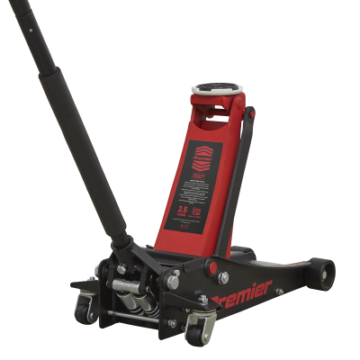 2.5 Tonne Low Profile Trolley Jack with Rocket Lift