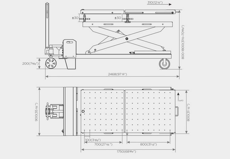 Engine Lifting Table (sketch)